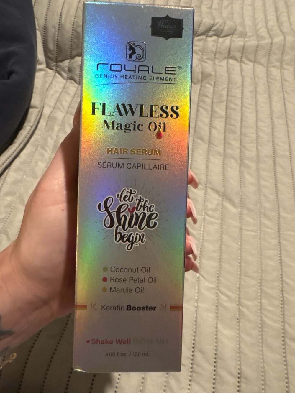 Royale Flawless Magic Oil Hair Serum 4.06 fl. oz.